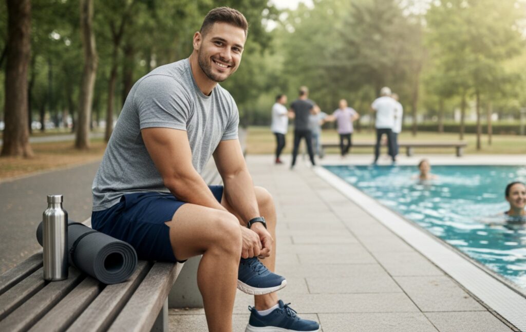 IMC élevé : quel sport doux choisir pour commencer ?